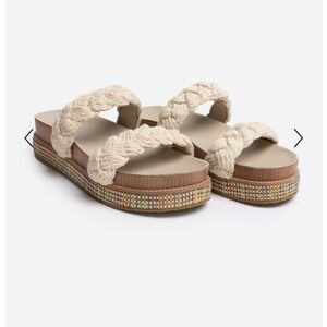 Johnny Was Braided Rope Sandal